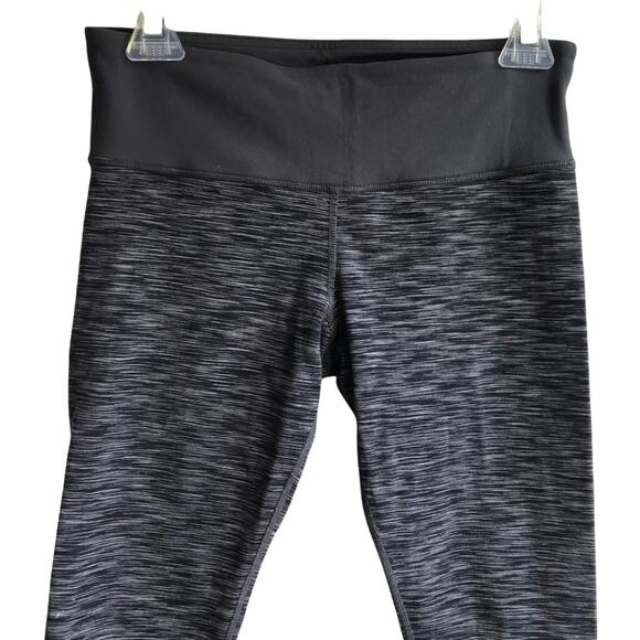 Lululemon Wunder Under Spacedye Crops Leggings Size 6 Yoga Run Gym Athleisure - Picture 11 of 12